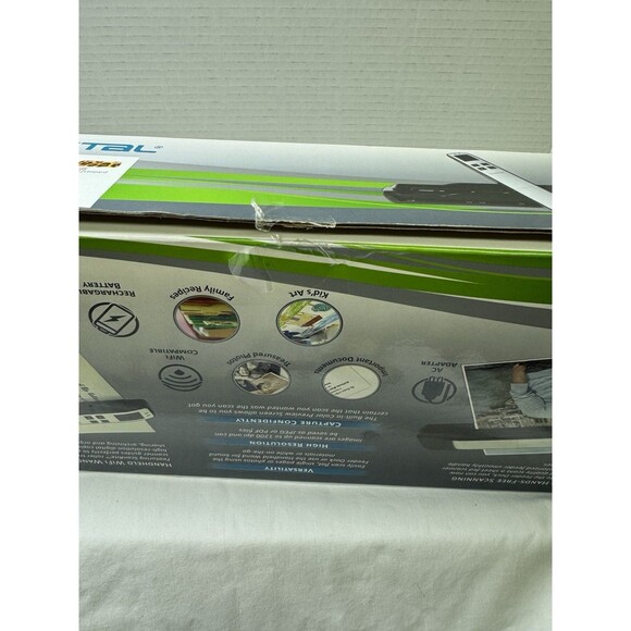 Pandigital Handheld Wi-Fi Wand Scanner S8X1103 Feeder Dock Leopard OCR Software - Picture 15 of 16